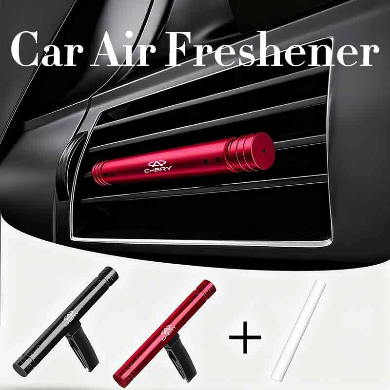 Carro ventilação de ar perfume aromaterapia ambientador aromatizante cheiro para chery tiggo 5 2 3 7 4 pro 8 pro max e5 c5 5x iq qq fulwin rosto