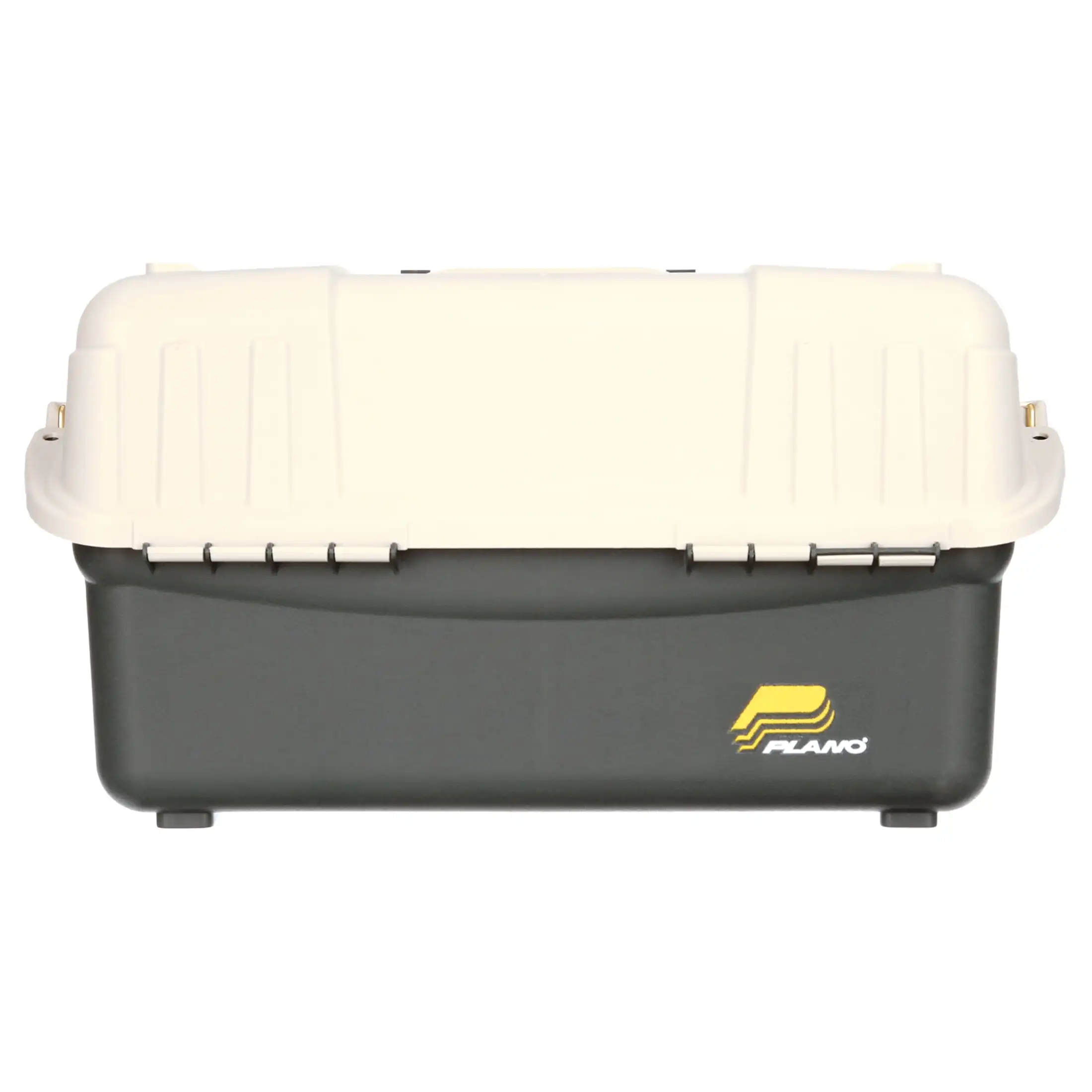 

6-Tray Hip Roof Large Tackle Storage Box, Green/Sand