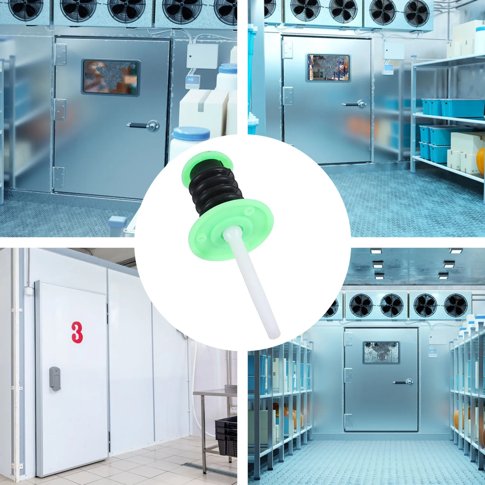 Industrial Oven Door Lock Cooler Door Safety Release Commercial Refrigeration Part Emergency Escape Rod Fit Below 10cm