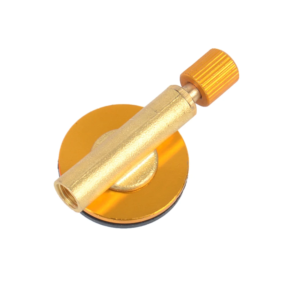 

Outdoor Gas Stove Flat Cylinder Gas Control Safe Gas Stoves Adapter Connector for Camping Picnic (Yellow)
