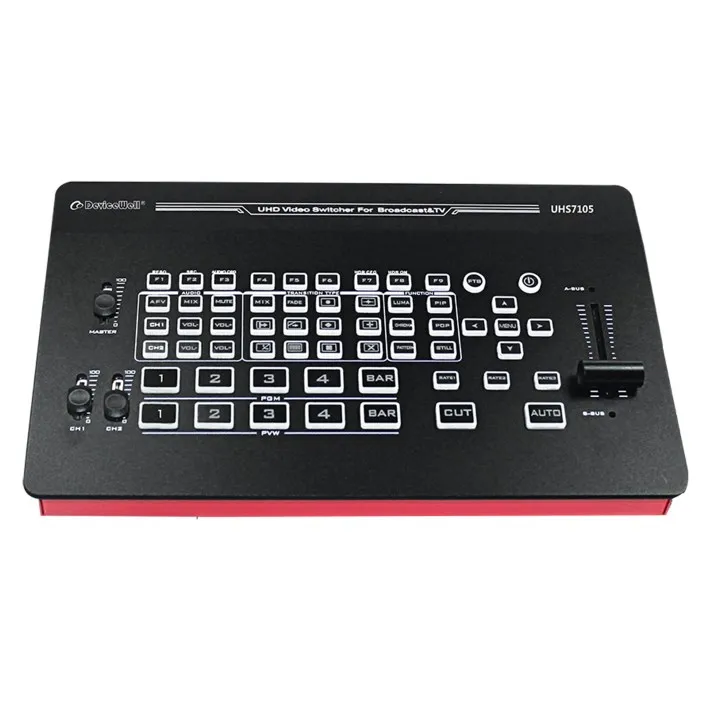 DeviceWell UHS7105 All-in-One 4K UHD Video Production Console For Radio & TV Broadcasting