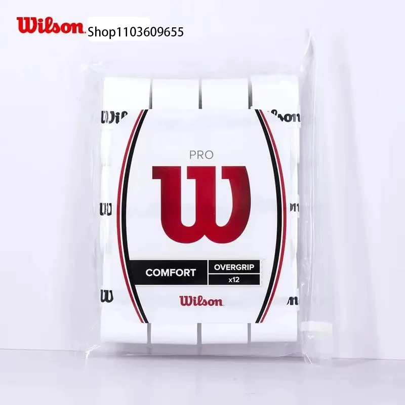 New12/24/48 Pcs Wilson Over grip Hand Glue Non-slip Belt Tennis Racket Grip Tape Anti-slip Band Fishing Pole Sweatband Pu Handle