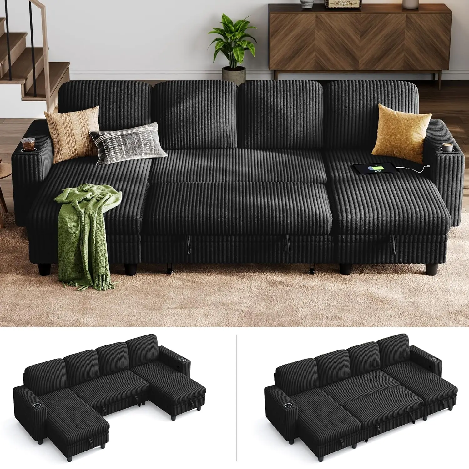 Sectional Sleeper S…