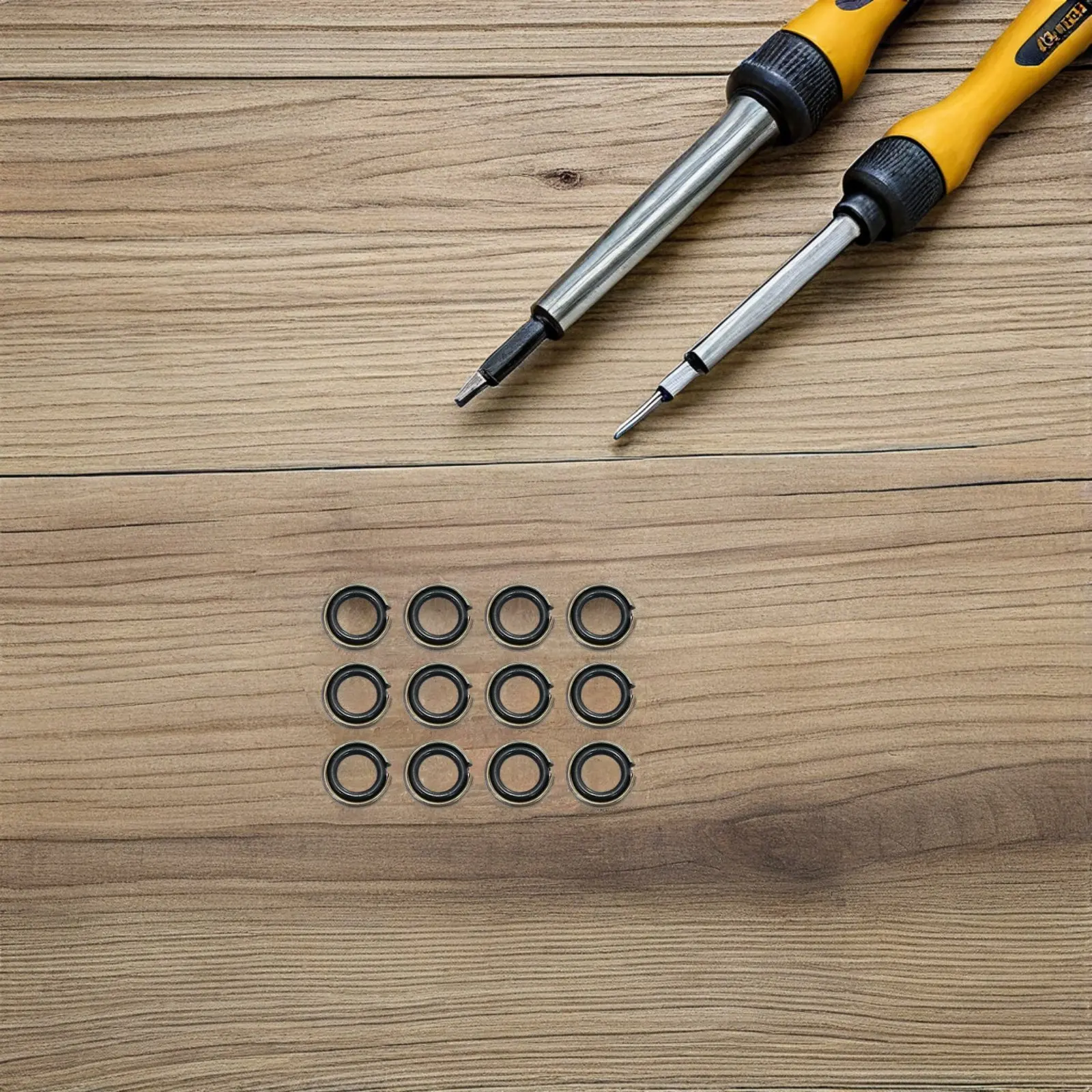 

Набор из 12 комплектов фиксирующих колец для приводных головок, резиновые уплотнительные кольца для ударных гайковертов, квадратные фиксаторы привода 125 мм для тяжелых инструментов