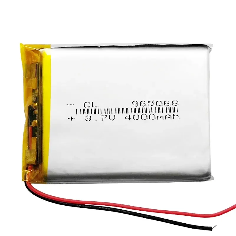 リチウムポリマー電池,GPS,モバイルパワータブレットPC,コア,965068, 3.7v,4000mah