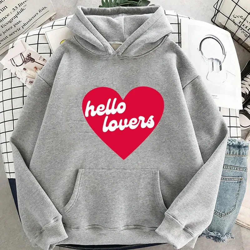 2024 nihoran heart hoodie men print Harajuku long sleeve sweatshirts unisex casual street fashion streetwear anime tops clot