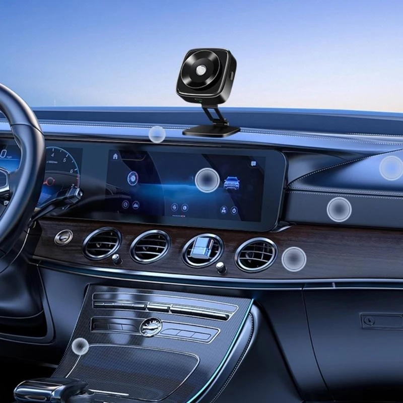 Закрепите магнитное держатель автомобильного телефона с вакуумным всасыванием для