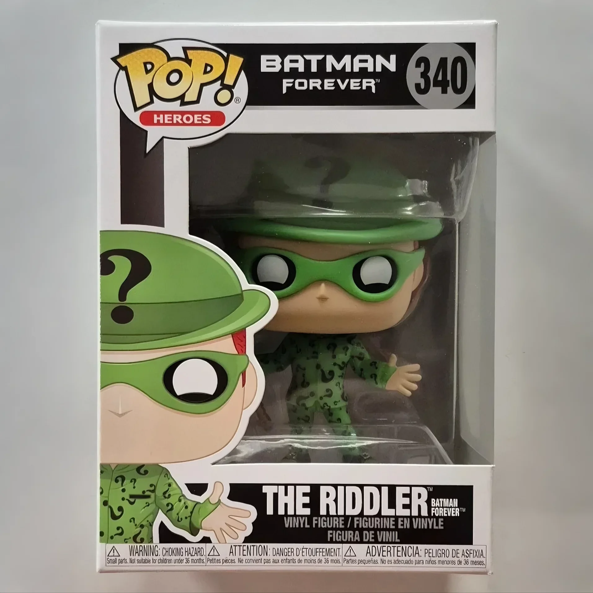Batman Forever The Riddler #340 Figurine Funko Pop DC Comics Figures Limited Edition Vinyl Figure Collect Decoration Model Toy G - Image 3