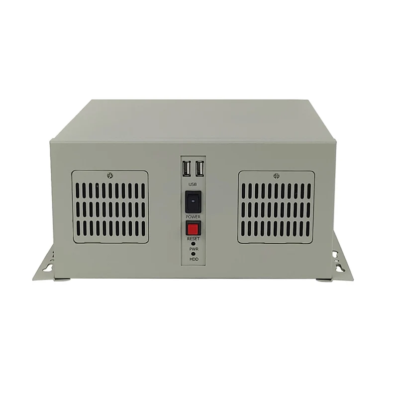 4 slot wall mounted chassis Industrial control Industrial chassis ITX chassis Laser cutting instrument chassis