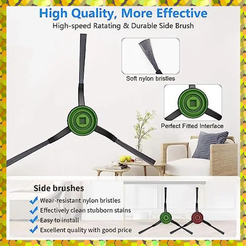 ل Ecovacs Deebot X1 Omni X1 توربو جهاز آلي لتنظيف الأتربة فرشاة جانبية رئيسية فلتر HEPA ممسحة القماش أكياس الغبار أجزاء