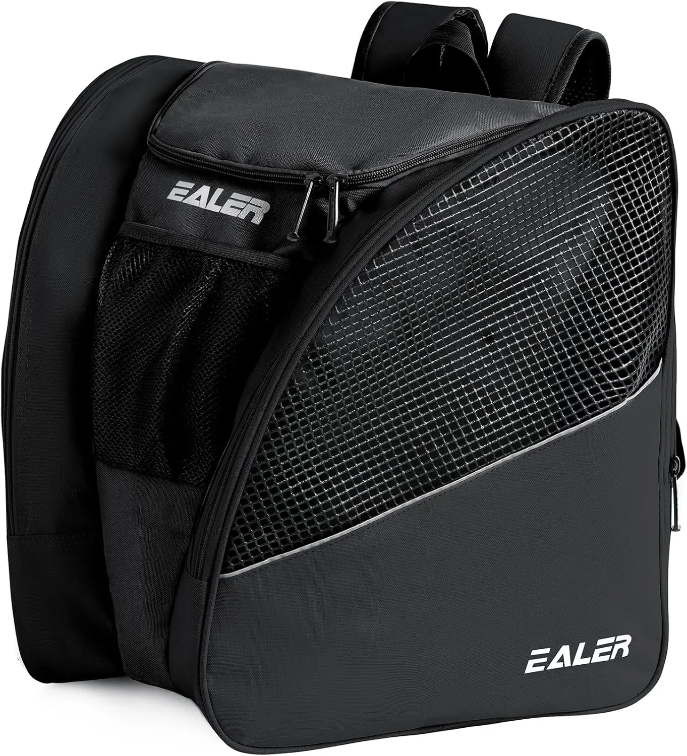 

Large Waterproof Ice Skate Backpack for Roller Skates and Ski Boots, Protective Gear with High Capacity