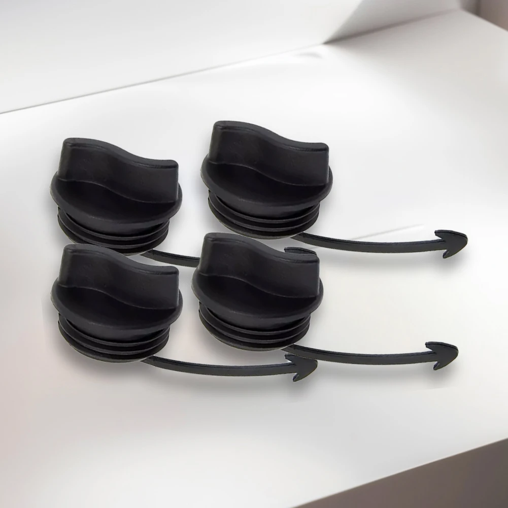 4 stuks aftapplug vervangt 292001352 292001320 292002024 zwarte aftapplug en O-ring voor GTI GTR GTX RXPX RXT RXTX Spark Trixx 900