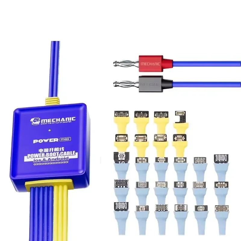 MECHANIC IBoot Power MAX Boot Control Line Power Supply Test Cable for Android/ 6-17 Phone Repair