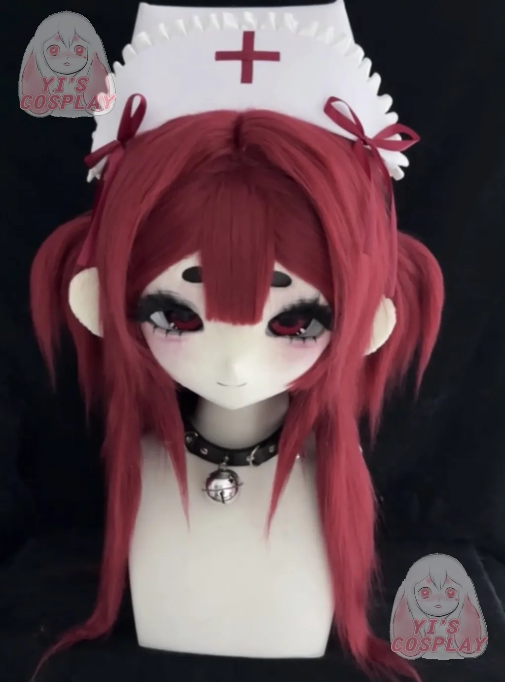 Yis cosplay Custom Furry head Kigurumi OC Head Cosplay Kemono Fursuit Handmade Headsets Beast Customized Fursuit Kemono Head
