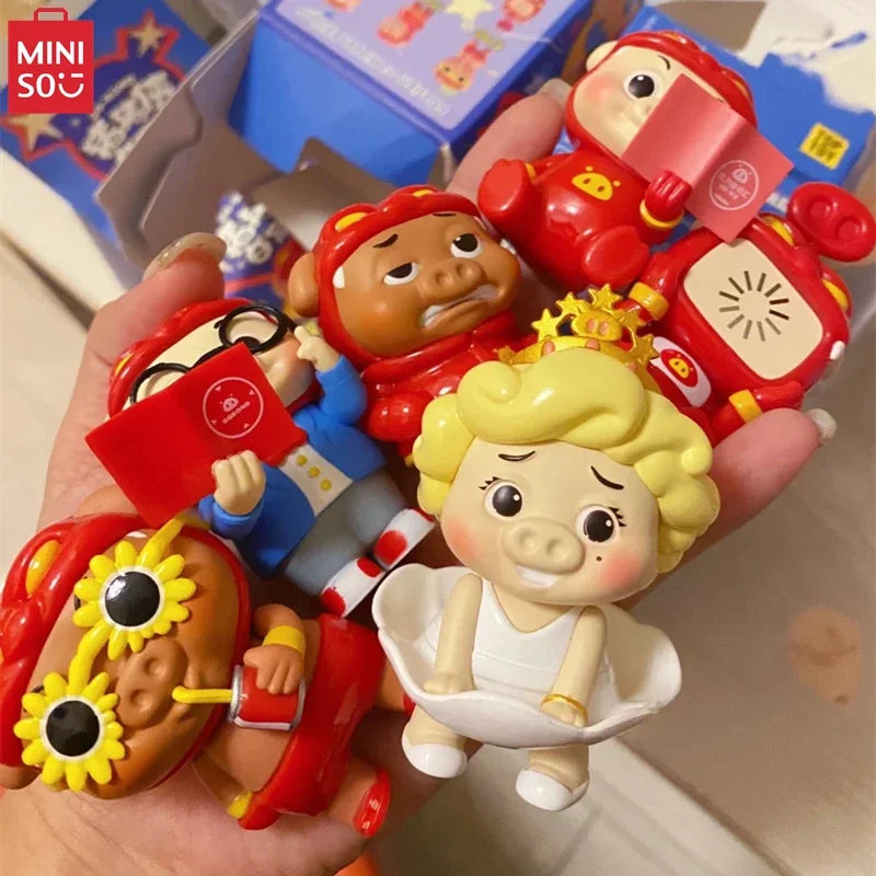 MINISO GG Bond слепая коробка TOP TOY повседневная серия модель забавная коллекция декоративные украшения детские игрушки кукла Рождественский подарок