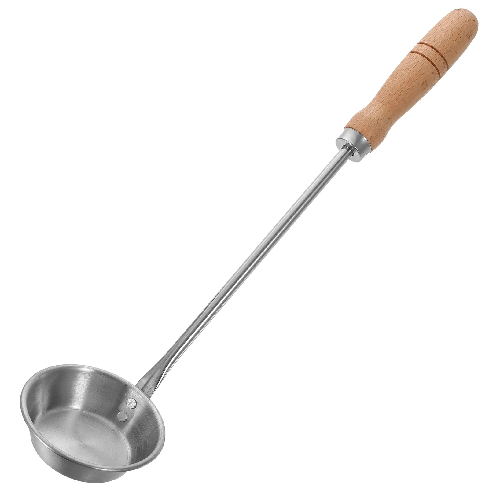 

Fried Snack Mold Stainless Steel Scoop Pastry Spoon Lightweight Kitchen Gadget Handle Tool Non Stick Oil Spoon Home Fried Snack
