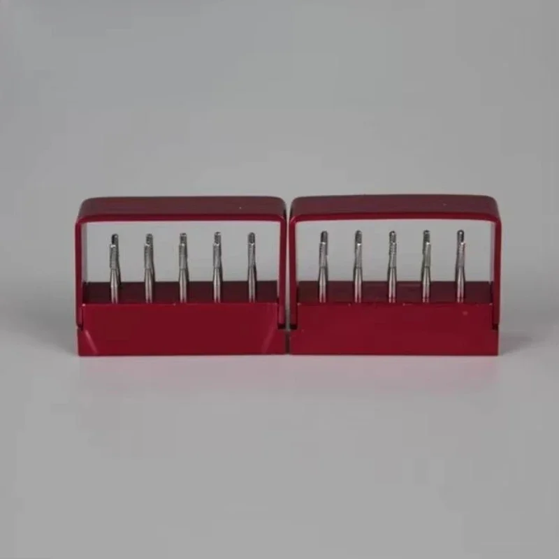 3×10Pcs/Box High Speed Dental Tungsten Steel carbide Burs Crown Metal Cutting Burs FG-1956/1957/1958 Dentistry Dentist tools