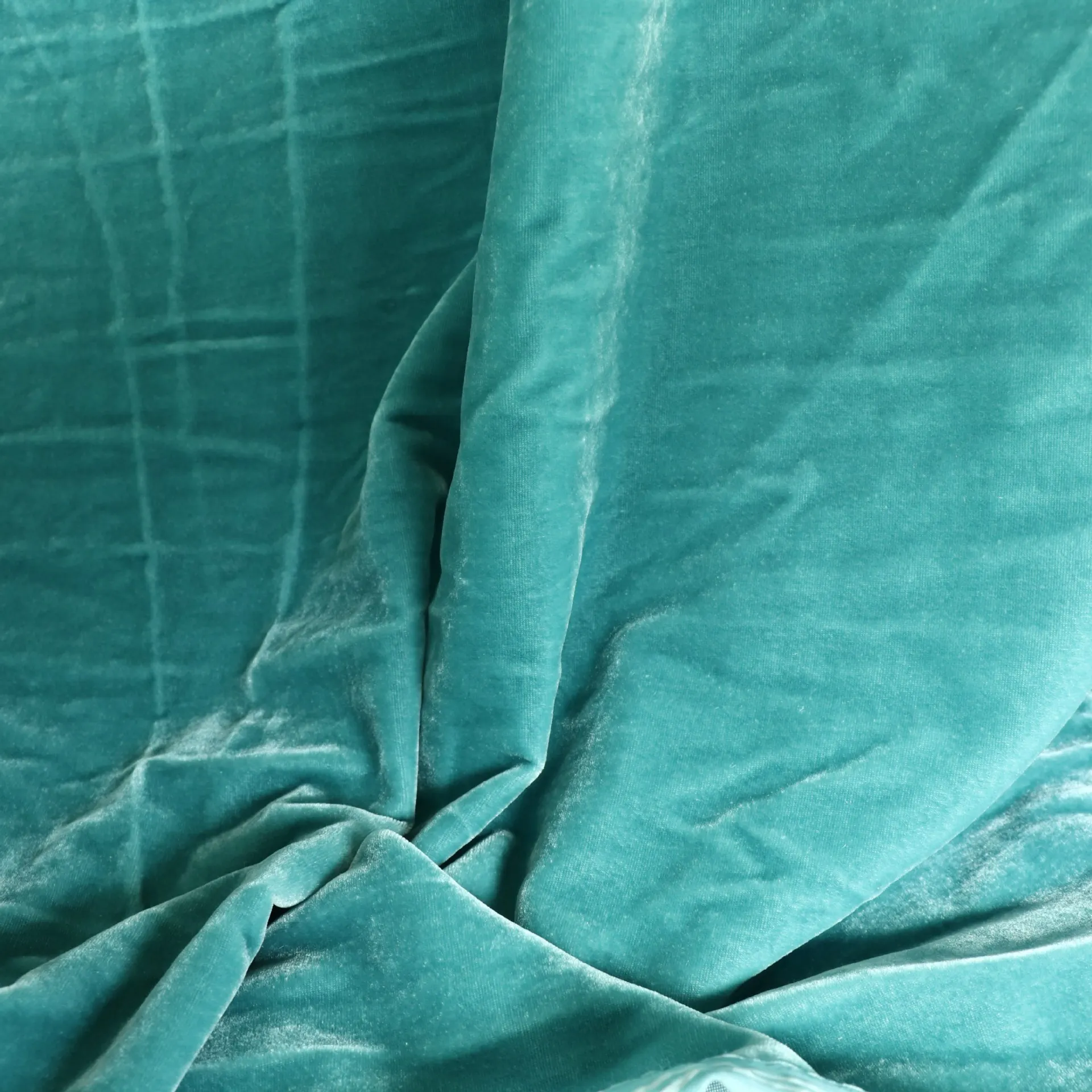 

6700 Imitation Velvet 45 Woven Brocade Dyed Fabric Nightdress Dress and Cheongsam Gradient Double-Sided
