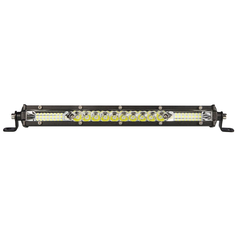 12 Inch LED Light Bar LED Work Roof Lights Bar 12V 24V Flood Spot Beam Driving Lamps Offroad SUV