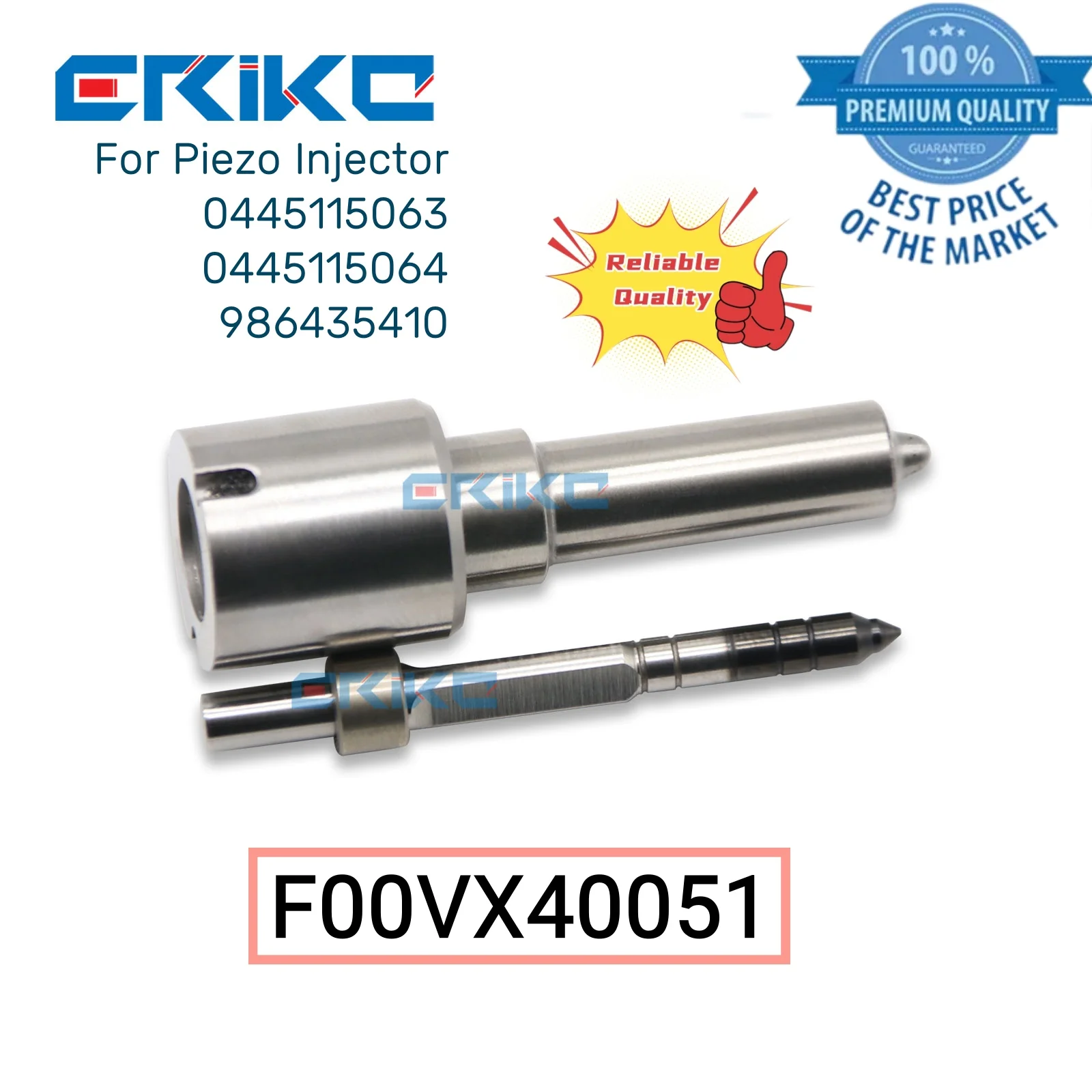 F00VX40051 Injector Nozzle F 00V X40 051 Full Cone Spray Nozzle for Piezo Injector 0445115063 0445115064 986435410