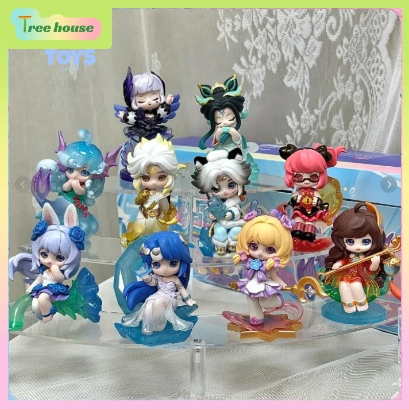 New Release Honor of Kings Art Toy Blind Box: Crystal Canyon Collection, Cute Anime Statues&Desktop Ornaments,Handmade blind box view 3