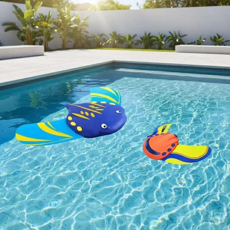Water Power Devil Fish Underwater Glider Toy Beach Seaside Swimming Pool Games Kids Gift Summer Outdoor Toys Float For Adults