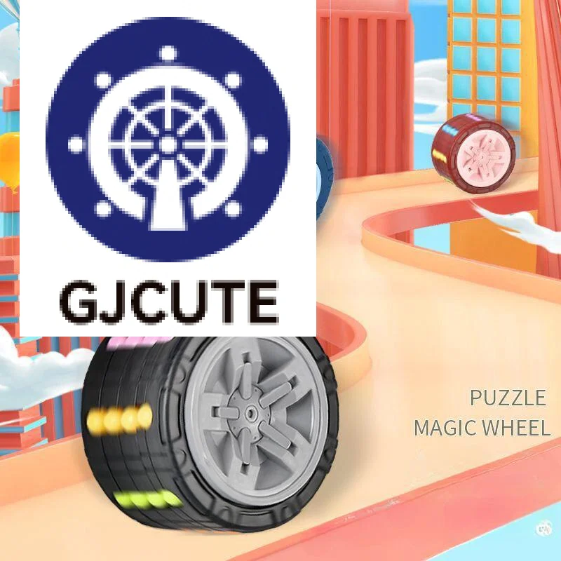 

3D Cylinder Cube Toy Magical Bean Gyro Rotate Slide Puzzle Games Relieve Stress Children Educational Montessori Infant Toy Gift