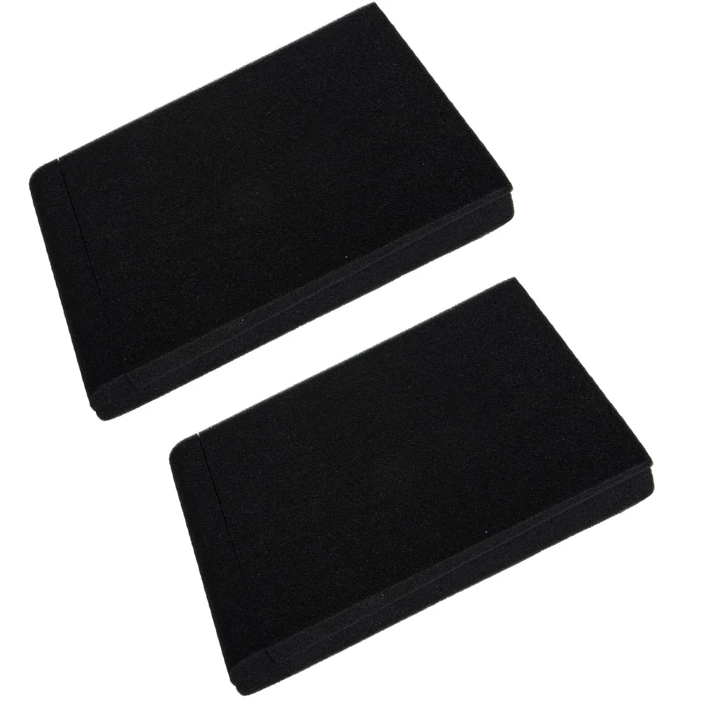 

2pcs Speaker Isolation Pads 10 Inch Subwoofer Sound Diffuser Panels Studio Monitor Mounting Foam Pad Acoustic Vibration Proof