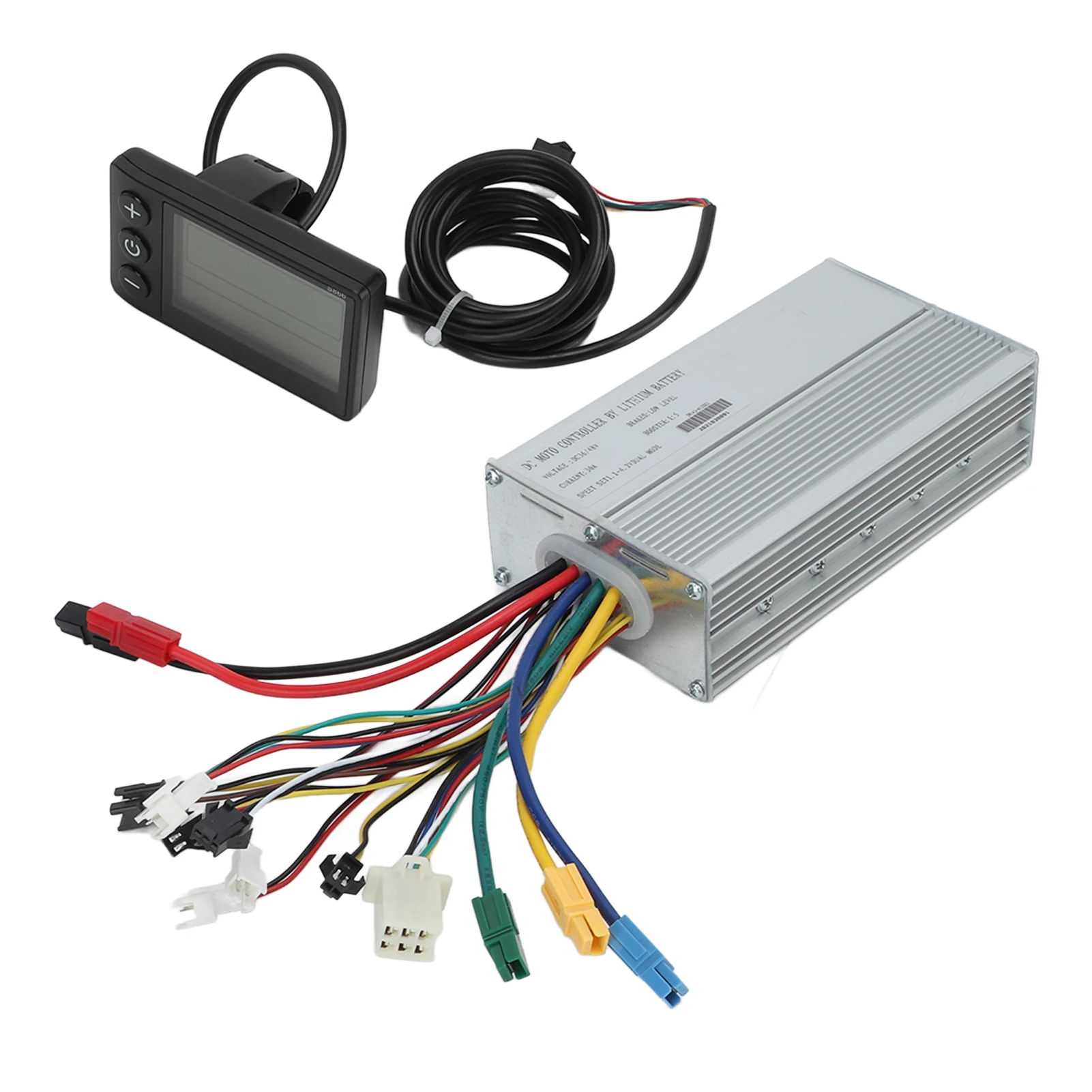 

DC 36 В 48 В электрический скутер велосипед 30A контроллер S866 комплект ЖК-дисплея для двигателя 1000 Вт