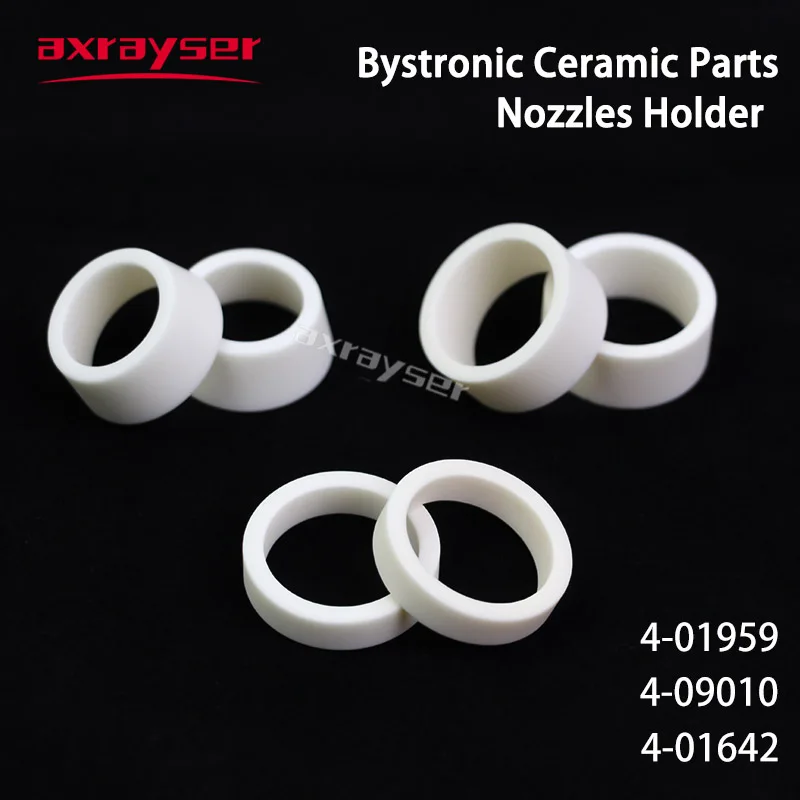 Axrayser Ceramic Ring Parts Nozzles Holder 4-01642  4-01959 4-09010 10032838 For Fiber Laser Cutting Machine Head