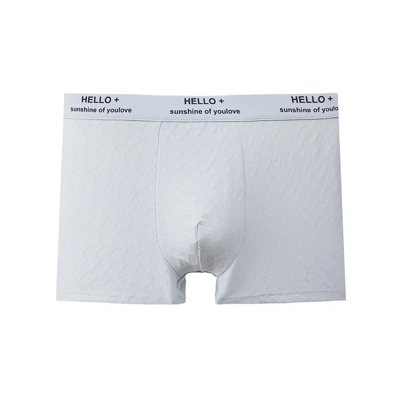 Cotton Men's Underwear Cotton Antibacterial Crotch Personalized Mid-waist Breathable Boxer Mens Panties шортики мужские bóxeres