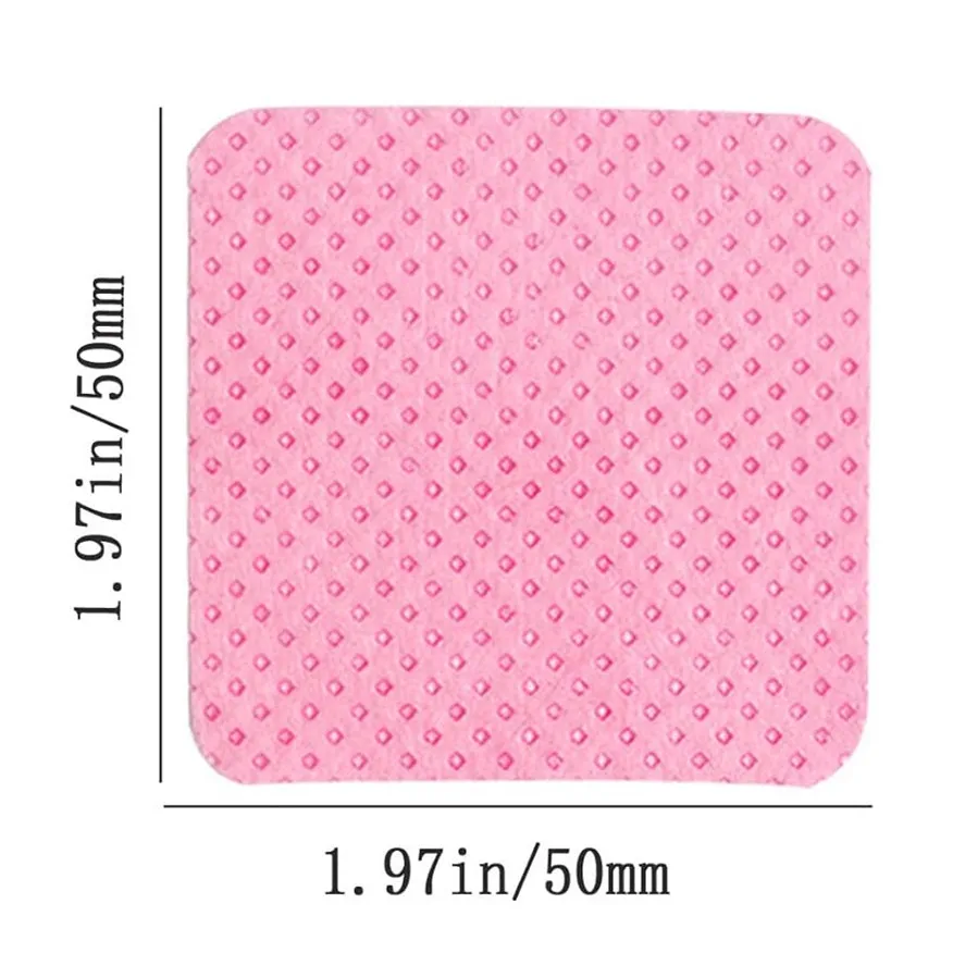 900 toalhetes sem fiapos do prego dos pces, toalhetes da cola da extensão dos cílios, toalhetes macios super absorventes do removedor do verniz do prego da tela não tecida