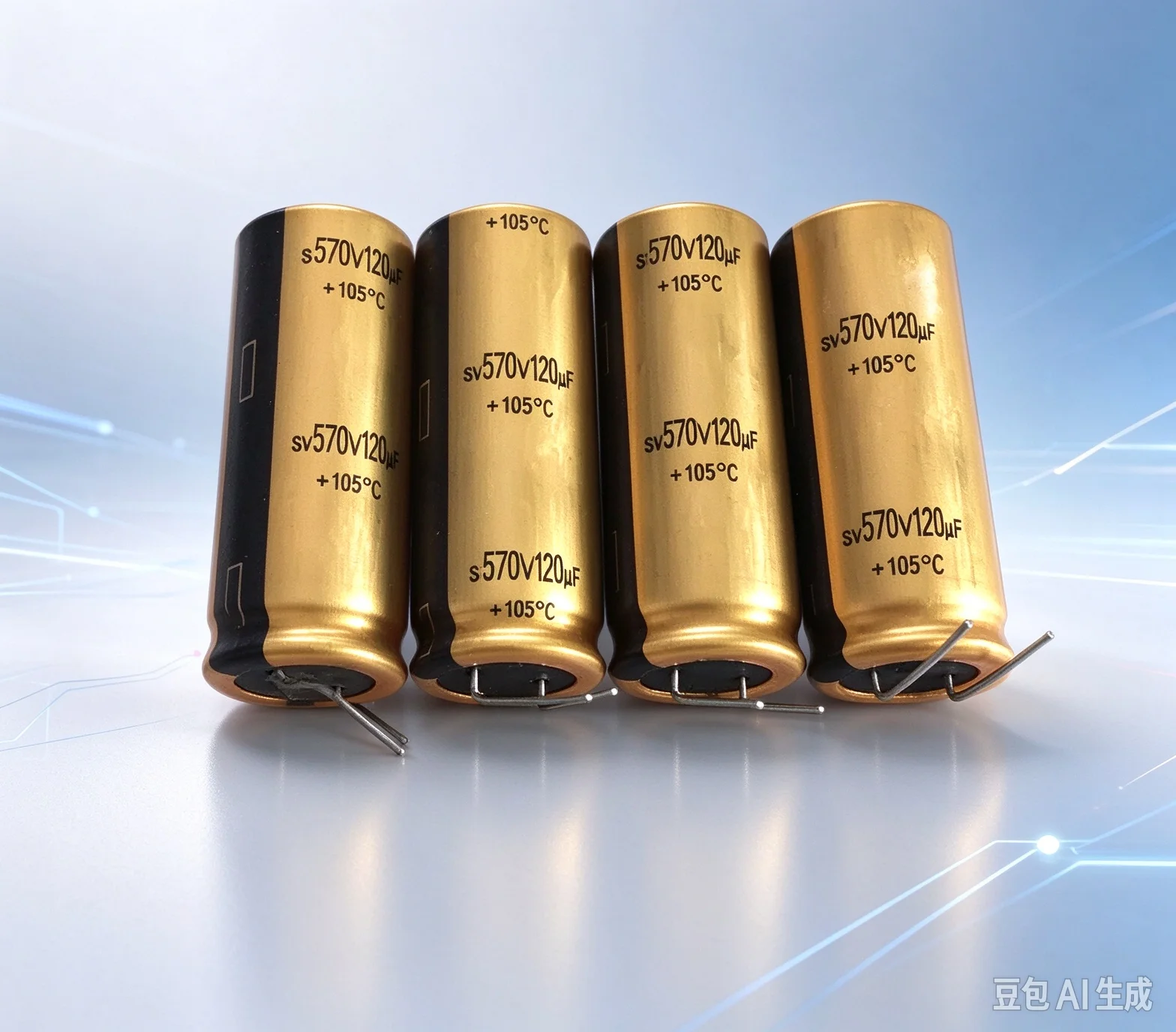 for Rubycon Gold 570V 120uF Electrolytic Capacitor  10pcs