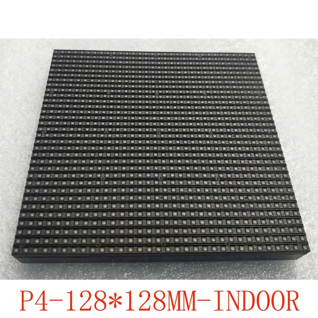 Indoor 128X128mm P4 LED Advertising Screen Module Full Color  Special for Shelf Display Small Screen