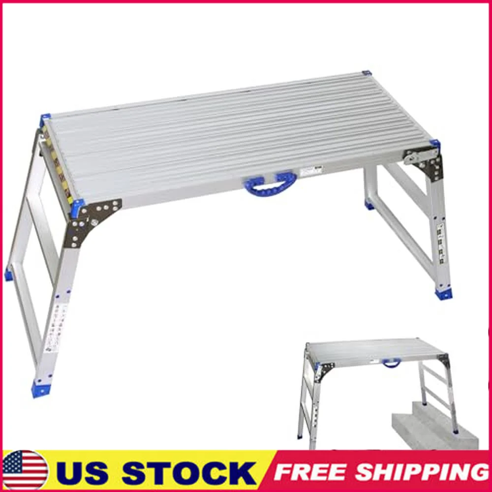 Adjustable Folding Aluminum Work Platform 47