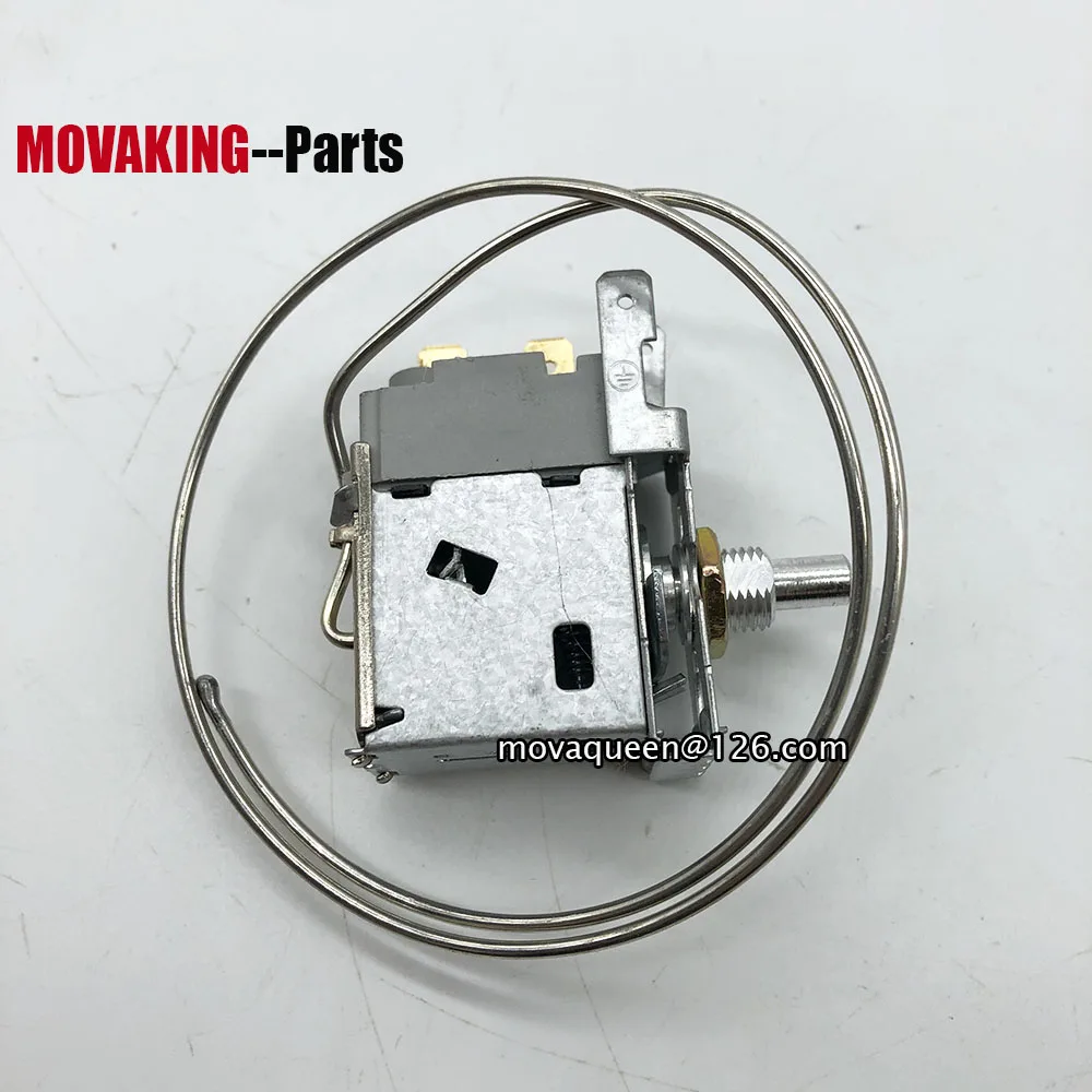 Termostato a 2pin WPFE27K-L di installazione centrale per il controllo della temperatura per il congelatore del frigorifero