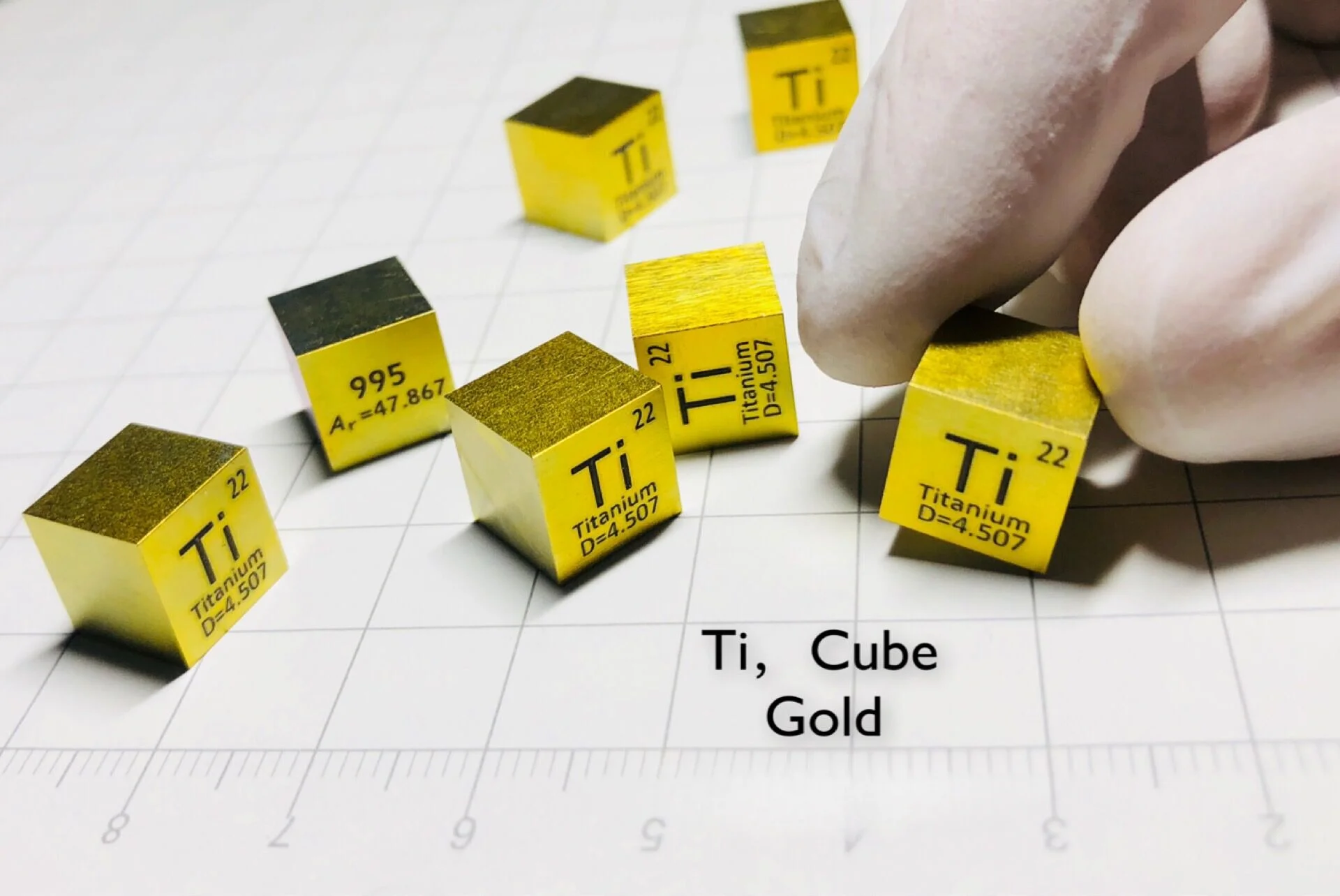 [Tuhao gold titanium] Gold Cube Ti 995