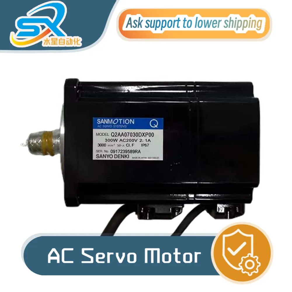 

Sanyo Ac Motor For Robotics Q2AA07030DXP00 300w Provide Photos And Videos Photo Shipment