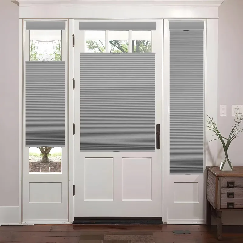 26mm Honeycomb Cell Door Blinds, Thermal Insulated Cellular Shades for Interior Sliding Doors