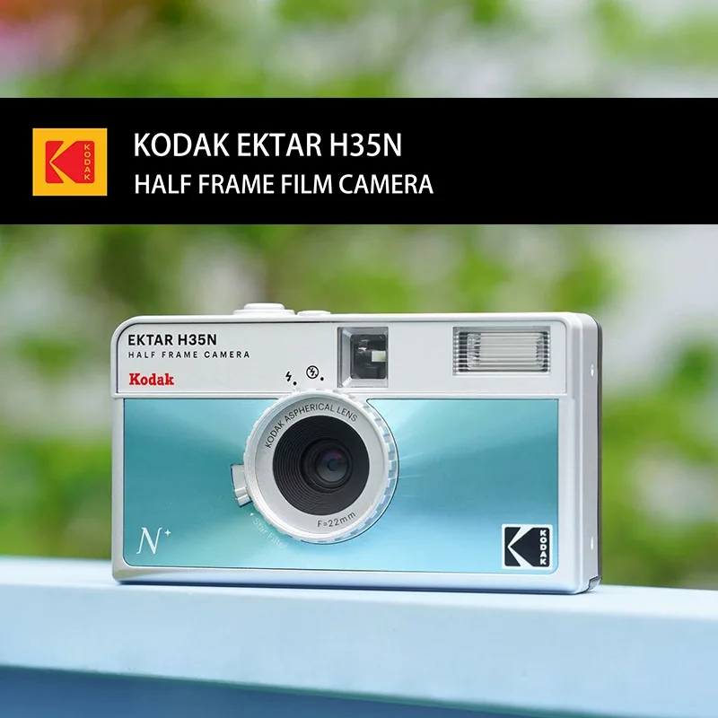 Classics KODAK EKTAR H35 KODAK H35N Half Frame Camera 35mm Kodak Film Camera Reusable Film Camera With ColorPlus 200 Roll Film