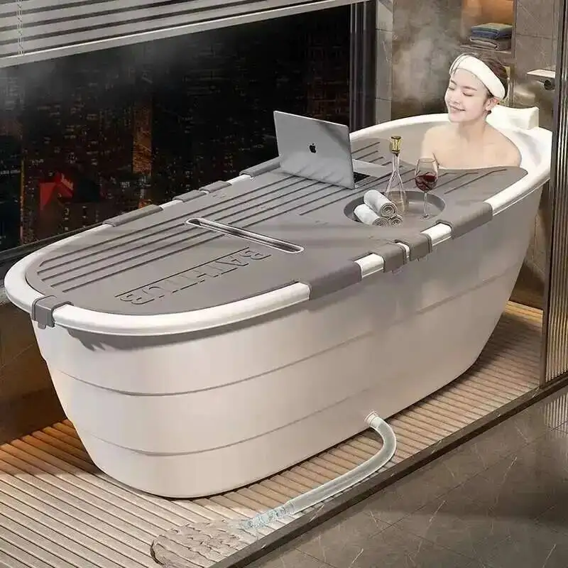 

Hair Bucket Bathtub Portable Adults Spa Washing Inflatable Bath Tub Shower Folding Piscina Inflavel Hot Household Merchandise