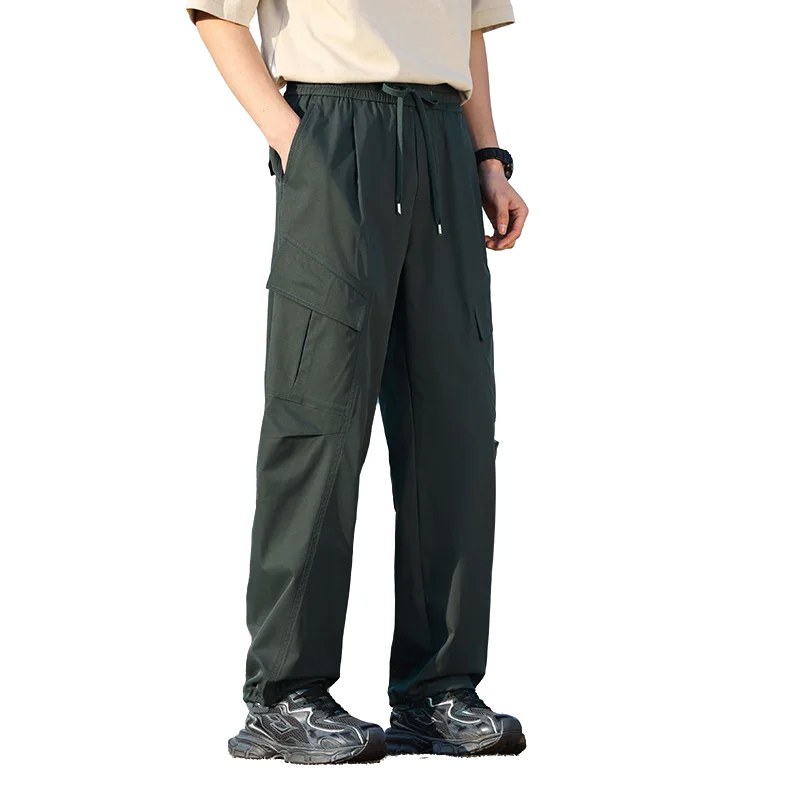 

Men's Trendy Cargo Pants Spring Summer Outdoor Mountain-Style Hiking Trousers Versatile for Adventure, Camping Mountaineering