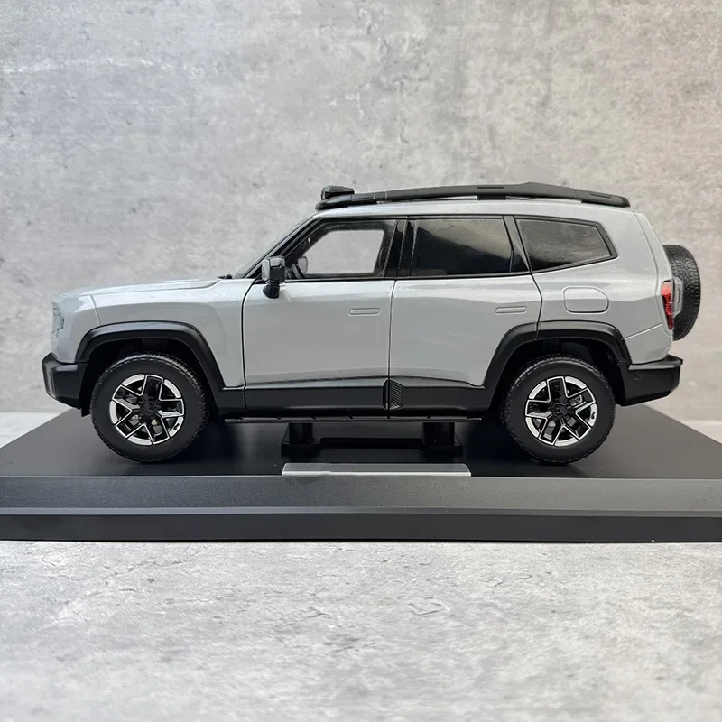 รถโมเดลจำลองโลหะผสม Deep Blue G318 1:18 รุ่นดั้งเดิมจากโรงงาน รถออฟโรดพลังงานใหม่ ของสะสม ของขวัญสุดพิเศษ