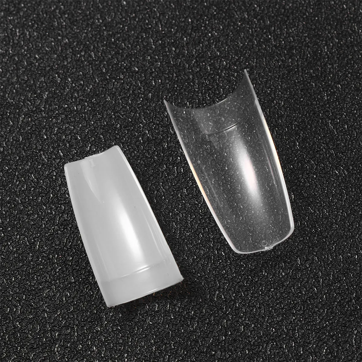 

1000Pcs Fake Nail Tips Half Cover French Style Nails for Party Holiday Decorations Not Easy to Bend Crack Professional Glue