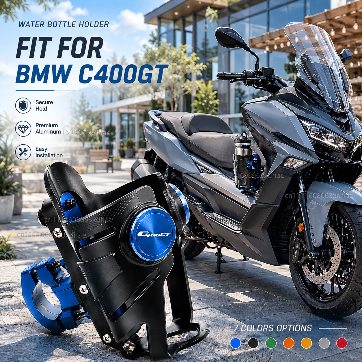 Motorcycle Water Bottle Holder For BMW C400GT C 400GT C400 GT 2019-2022 Coffee Beverage Tea Cup Support Modification Accessories