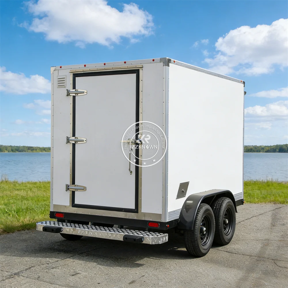 Customizable Fast Cooling Freezer Reefer Truck Large Capacity Energy Saving Refrigeration Trailer for Cold Chain Distribution