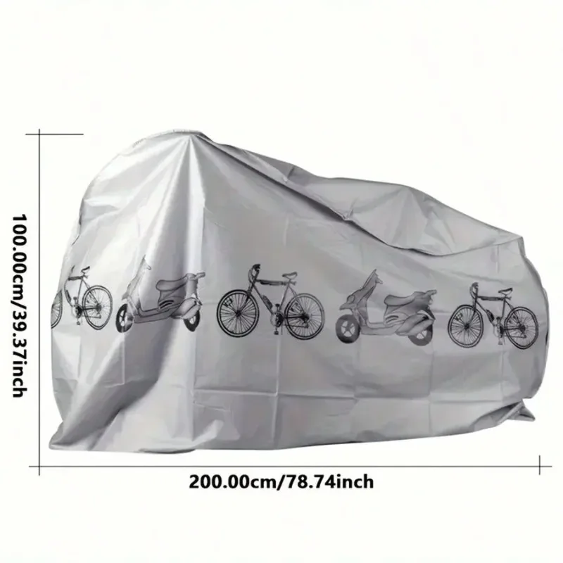 Funda impermeable para bicicleta, protector solar para exteriores, funda para motocicleta, funda protectora para bicicleta de montaña, accesorio para bicicleta