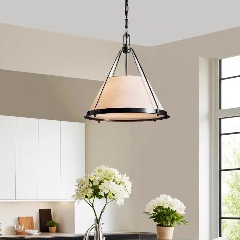 American minimalist living room/dining room/tea room/hotel//bar counter/Zen study/bedroom new Chinese style chandelier