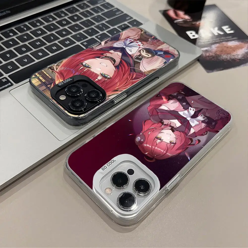 

ZZZ Ukinami Yuzuha Phone Case for iPhone 17 16 15 14 13 12 11 X XR XS 8 7 Pro Max Plus Translucent Colour Protective Smartphone