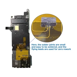 HISEECON Esim Adapter For iPhone 15 Plus US Version SIM Card Reader Flex Cable Slot Tray Holder Module Repair Tool Parts